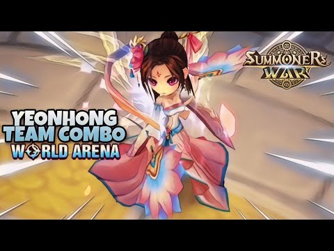 Yeonhong Team Combo in World Arena Ep. 2 - Summoners War