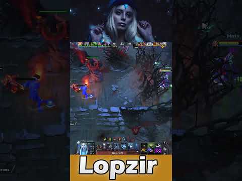 “hero Crystal Maiden on the enemy team be like👌🏻 3