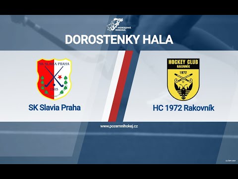 SK Slavia Praha : HC 1972 Rakovník  28.1.2024 Semifinále Dorostenky  hala