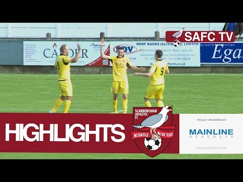 Highlights: Clitheroe v Scarborough Athletic - 26/08/2017
