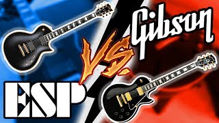Video thumbnail for Gibson Les Paul vs ESP (E-II) Eclipse Shootout || Which Should You Get?? by Agufish