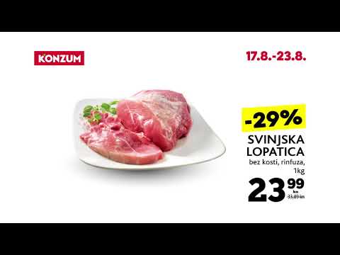 Konzum katalog 33 (17.8. - 23.8.)