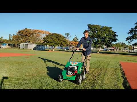 Sunshine Coast Lawn Coring Billy Goat 1801 Lawn Aerator
