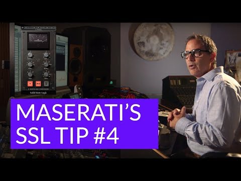Mixing Bass & Synth Bass with Drums – Tony Maserati’s SSL Tip #4