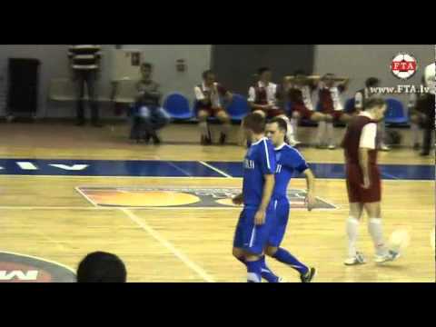 Latvian futsal SuperCUP Nikars-TSI.wmv