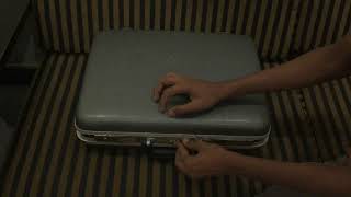 How to open a loked briefcase.