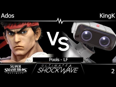USW 2 - Ados (Ryu) vs KingK (ROB) Pools - LF - SSBU