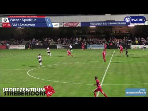 16.09.16 Wiener Sportklub - SKU Amstetten - Highlight  (1. Halbzeit / 28:00) am 16.09.2016 20:01