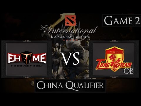 Dota 2 The International 2015 Ehome vs TongFu OB