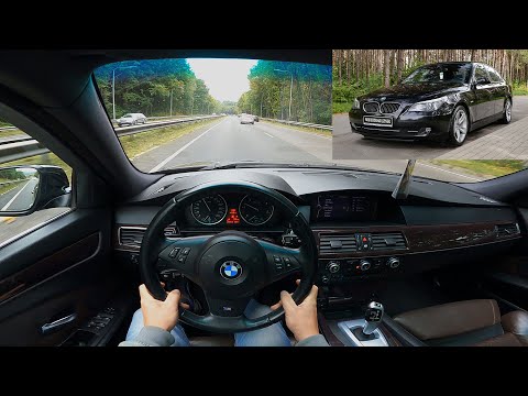2009 BMW E60 530d Pov Test Drive @DRIVEWAVE1