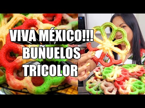 Buñuelos TriColor | Viva México!!!