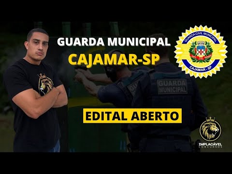 Guarda Municipal de Cajamar - SP | Inscrições Reabertas