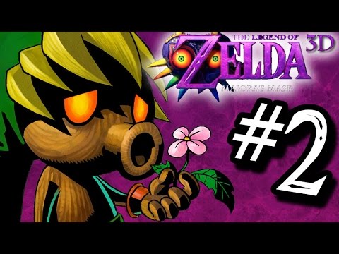 Majora's Mask 3D WALKTHROUGH Gameplay Part 2 - Deku Link (3DS)