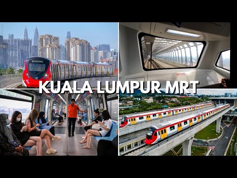 58. Kuala Lumpur MRT 🇲🇾 DU LỊCH MALAYSIA ĐI TÀU ĐIỆN / Y SQUARE channel