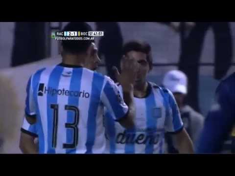 Gol de Saja  Racing 3   Boca 1  Fecha 28  Primera División 2015  FPT