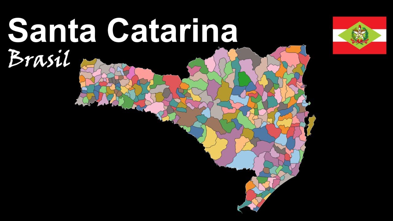 Santa Catarina, Brazil: All the 295 Municipalities - Santa Catarina, Brasil: Todos os 295 Municípios
