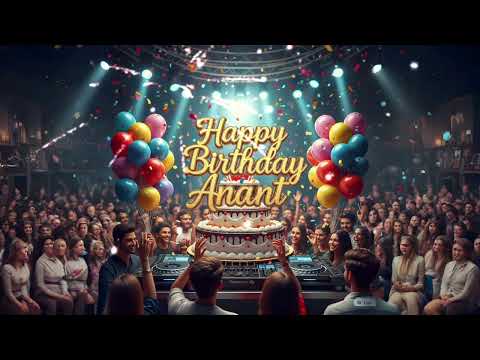 Happy Birthday Anant  | New Birthday Song | Special Birthday Song | Celebration Birthday Song