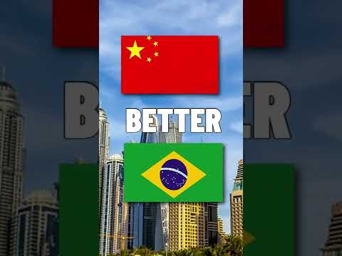 CHINA VS BRAZIL #subscribe #shorts