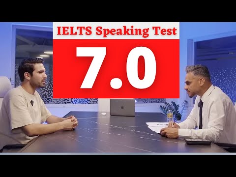 IELTS Speaking Test band score 7 with feedback, 2025