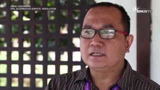 LEGAL DISCOURSE – Alternative Dispute Resolution