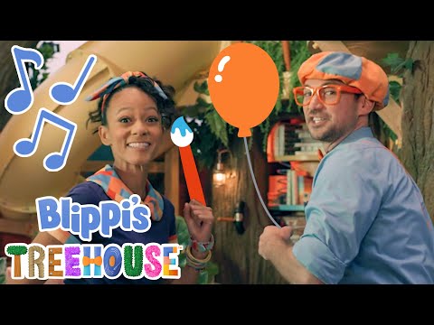 BLIPPI'S TREEHOUSE SONGS | Amazon Kids+ Original | Educational Songs For Kids