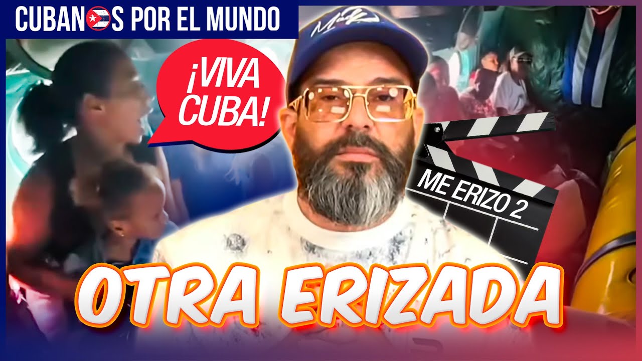 Rescatan a una mujer cubana en helicóptero y la obligan a gritar “¡Viva la Revolución!”