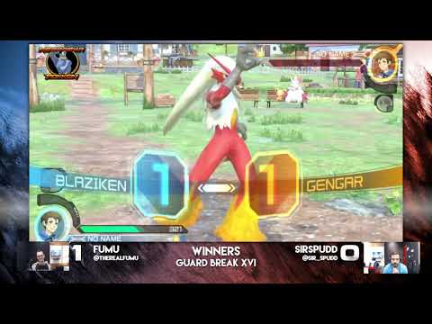 Fumu (Blaziken) vs SirSpudd (Gengar) - Guard Break XVI - 6/29/19