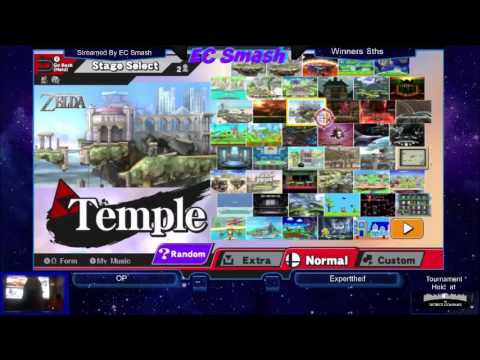 ECSmash 11/5/15 Austin (Falco, Fox) vs ExpertThief (Ganondorf) Winners Round 1 SSB4 for Wii U