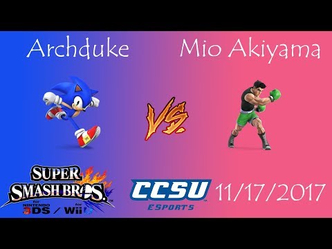Winter WonderLANd Smash 4 - Archduke (Sonic) vs Mio Akiyama (Little Mac)