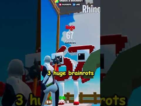 HUGE BRAINROTS IN UNBOX A BRAINROT📦 #fortnite #brainrot #gaming #unboxing