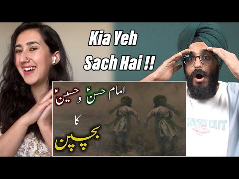 Indian Reaction to Imam Hasan aur Hussain ka bachpan ka waqia | Nawasa e Rasool | Raula Pao