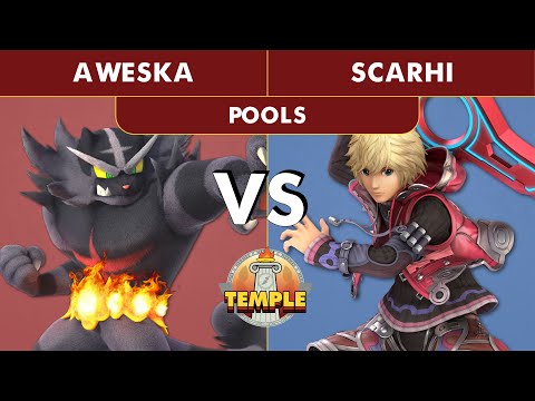 Temple: Hermès Edition POOLS - Scarhi (Shulk) Vs. Aweska (Incineroar) SSBU Ultimate Tournament