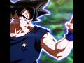 Goku Autonomous Ultra Instinct Vs Fusion Kefla ️ Part 2 Dbs Dbz Db Goku Kefla Shorts