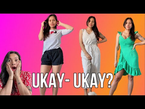 THRIFTED HAUL TRY ONS | UKAY UKAY LANG