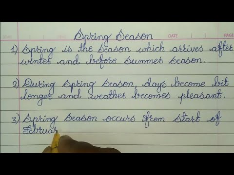 download lagu mp3 mp4 Describe Spring Season, download lagu Describe Spring Season gratis, unduh video klip Describe Spring Season