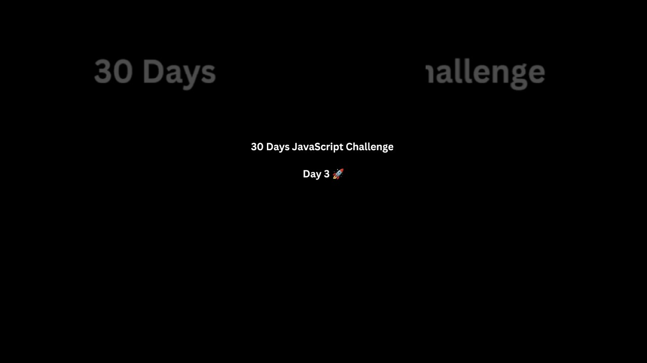 Day 3 JS Challenge 🤯 Only Smart Developers Know This #javascript #devlife #dailydev #learnjs