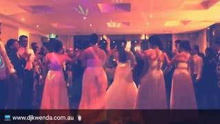 Wedding group dance to The Time (Dirty Bit) by The Black Eyed Peas with DJ Kwenda