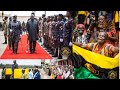 HRM Otumfuo Osei Tutu II🔥Arrives In The Asante Kingdom With Beautiful Welcoming Ceremony 💛🖤💚