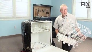 Frigidaire Dishwasher Repair: How to Replace the Single Rack Roller Kit