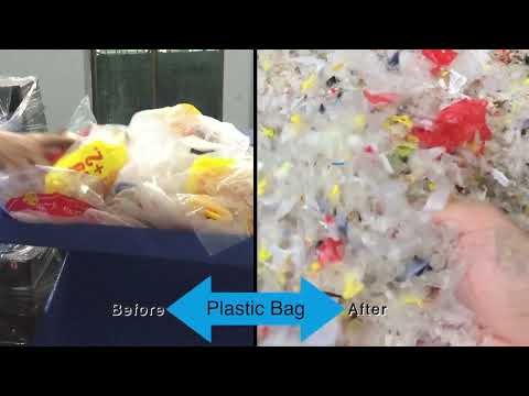 Plastic Bags Granulator, Plastic Bags Grinder, Plastic Bags Crusher PROSINO