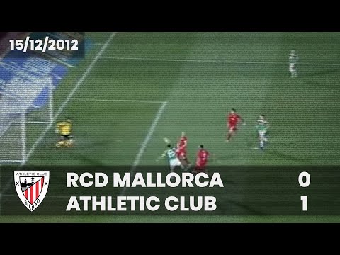 ⚽️ [Liga 12/13] 16 I RCD Mallorca 0 - Athletic Club 1 I LABURPENA