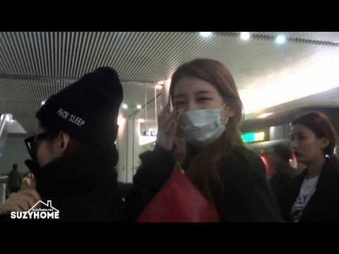【SuzyHome Fancam】131215 수지 suzy in ChangSha  Airport