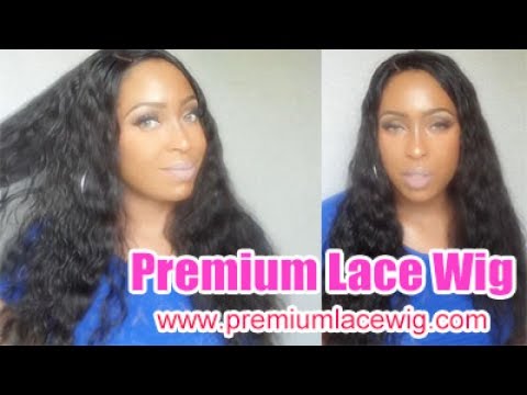 Glueless 360 Lace Front Wig Brazilian Body Wave Virgin Hair 18inch