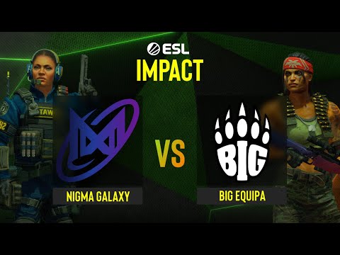 Nigma Galaxy vs BIG EQUIPA | Map 3 Overpass | ESL Impact League Season 1 Finals