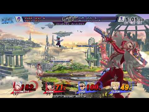 LCV Border Battle - Smash 4 Doubles WF - Deci & Piff vs. Pow & Monster_