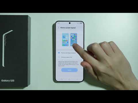 Samsung Galaxy S25: How to Turn ON/OFF App Drawer (Apps Screen)