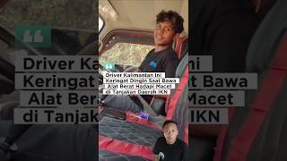 Download lagu This truck driver in Kalimantan is covered in cold sweat when facing traffic jams on the slopes i... mp3