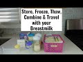 How To Properly Store Freeze Thaw Combine Travel With Your Breastmilk