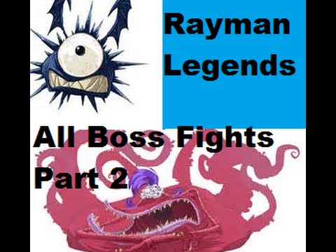Rayman Legends Every Boss Fight Part 2- Back to Origins Painting
