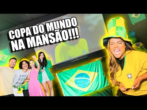 A COPA COMEÇOU NA MANSÃO LOURES!!!